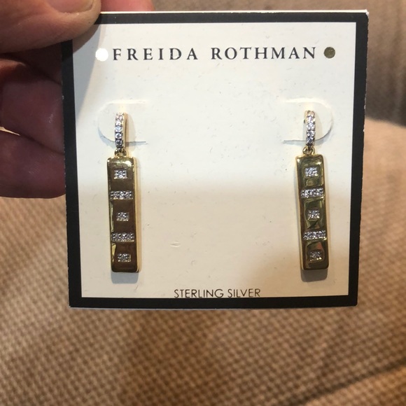 Freida Rothman earrings - Picture 2 of 2